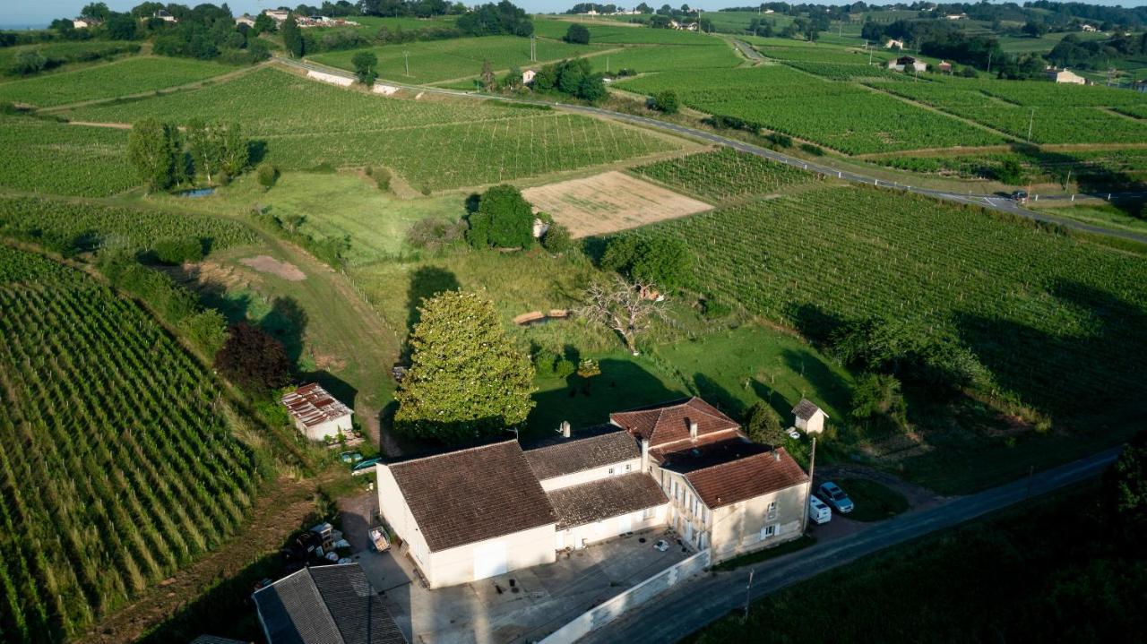 Bourg-sur-Gironde Chambre D'Hote Pres Bordeaux Au Chateau Camponac المظهر الخارجي الصورة