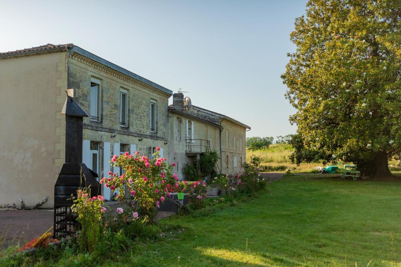 Bourg-sur-Gironde Chambre D'Hote Pres Bordeaux Au Chateau Camponac المظهر الخارجي الصورة
